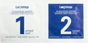 SET curatare Logistep, servetele umed + uscat, dimensiune 5*6cm, „LSKC-102”