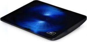 STAND DEEPCOOL notebook 15.6″, sita metal, fan 14cm, blue LED, black, „WINDPAL MINI” 45503018 (include TV 0.8lei)