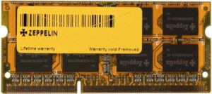 SODIMM Zeppelin, DDR3 8GB, 1600 MHz, „ZE-SD3-8G1600”