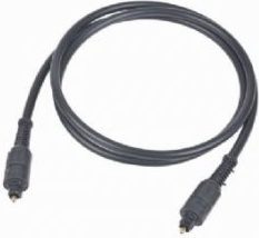CABLU audio GEMBIRD Toslink Optic (pt. conexiune optica intre BLU-Ray si echipamentul audio), 2m, black, „CC-OPT-2M” (include TV 0.06 lei)