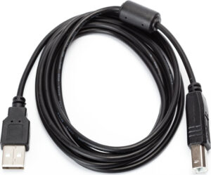 CABLU USB SPACER pt. imprimanta, USB 2.0 (T) la USB 2.0 Type-B (T), 1.8m, black, „SPC-USB-AMBM-6” 261904 (include TV 0.18lei)