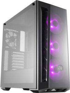 CARCASA Cooler Master, Middle Tower, ATX, „MasterBox MB520 RGB”, fara sursa, sticla securizata, 4 x fan, USB 3.0 x 2, Jack 3.5mm x 2, mesh, add RGB, fan controller (inclusiv RGB), „MCB-B520-KGNN-RGB”