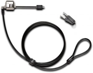 CABLU securitate KENSINGTON pt. notebook slot standard, cheie standard, 1.8m, cablu otel, permite rotire cablu, „MiniSaver” „K67890WW” (include TV 0.8lei)