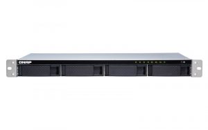 NAS QNAP, Rack, HDD x 4, capacitate maxima 40 TB, memorie RAM 2 GB, RJ-45 (Gigabit) x 3, porturi USB 3.0 x 4, „TS-431XEU-2G” (include TV 3.50lei)