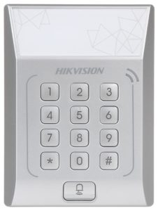 CITITOR card HIKVISION, EM, tastatura si card proximitate, „DS-K1T801M” (include TV 0.18lei)