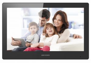 MONITOR videointerfon modular HIKVISION, ecran LCD 10″, touch screeen, rezolutie 1024 x 600, Wi-Fi 802.11b/g/n, „DS-KH8520-WTE1/EU” (include TV 0.8lei)
