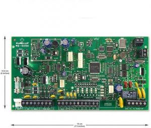 CENTRALA alarma Paradox, wireless, radio, Built-in transceiver (433MHz or 868MHz), RF Jamming Supervision, StayD Mode, 4-wire communication, „MG5050PCB+CUTIEMET” (include TV 0.80lei)