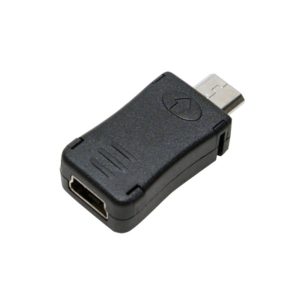 ADAPTOR LOGILINK, pt. smartphone, USB 2.0, Micro-USB (T) la Mini-USB (M), negru, „AU0010” (include TV 0.06 lei)