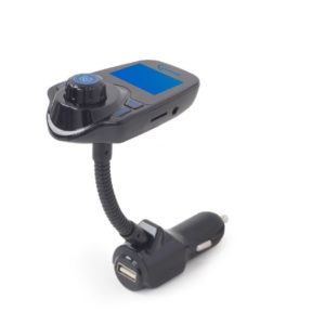 CARKIT 3-in-1 GEMBIRD, Bluetooth 4.1, format MP3, USB, microSD, montare la priza auto, „BTT-01” (include TV 0.18lei)