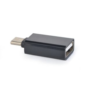 ADAPTOR GEMBIRD, pt. smartphone, USB 2.0 Type-C (T) la USB 2.0 (M), negru, „CC-USB2-CMAF-A” (include TV 0.06 lei)