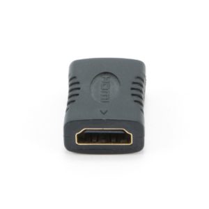 ADAPTOR video GEMBIRD, HDMI (M) la HDMI (M), conectori auriti, black, „A-HDMI-FF” (include TV 0.06 lei)