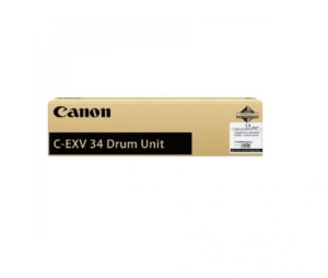 Drum Unit Original Canon Cyan, EXV34C, pentru IR Advance C2020I|C2020L|C2025I|C2025L|C2030I|C2030L|C2220L|C2220I|C2225I|C2230I, 36K, incl.TV 0.8 RON, „CF3787B003BA”
