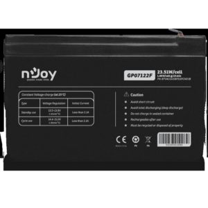 ACUMULATOR UPS NJOY GP07122F 12V, „BTVACGUOBTD2FCN01B” (include TV 0.5 lei)