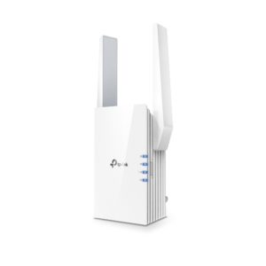 RANGE EXTENDER TP-LINK wireless 1500Mbps, 1 port Gigabit, 2 antene externe, 2.4 / 5Ghz dual band, Wi-Fi 6, „RE505X” (include TV 1.75lei)