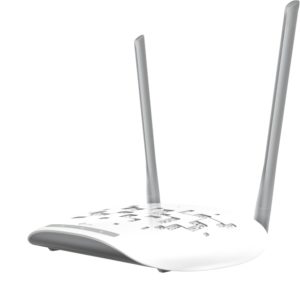 ACCESS POINT TP-LINK wireless 300Mbps, port 10/100Mbps, 2 antene externe, pasiv PoE, 2T2R, Client, Universal/ WDS Repeater, wireless Bridge, WPA/WPA2, QSS „TL-WA801N” (include TV 1.75lei)