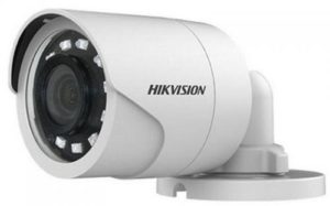 CAMERA supraveghere HIKVISION bullet, pt. exterior, dist. IR 25 m, lentila fixa 3.6 mm, 2 Mpx, cu fir, carcasa metal, „DS-2CE16D0T-IRF3C” (include TV 0.8lei)