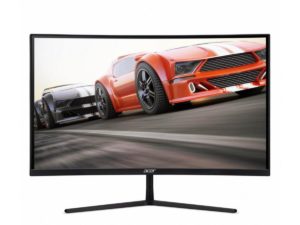 MONITOR ACER 23.6″, gaming, IPS, Full HD (1920 x 1080), Wide, curbat, 250 cd/mp, 1 ms, HDMI, DisplayPort, „UM.UE2EE.P01” (include TV 6.00lei)