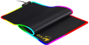 Mouse PAD GENIUS, „GX-Pad 800S RGB”, gaming , cu led, cauciuc si material textil, 800 x 300 x 3 mm, negru , iluminat RGB, „31250003400”