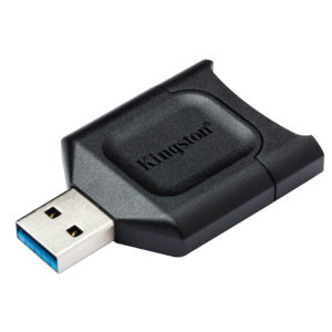 CARD READER extern KINGSTON, interfata USB 3.0, citeste/scrie: SD, micro SD, plastic, negru, „MLP” (include TV 0.18lei)