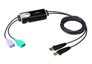 SWITCH KVM ATEN, 2-Port USB Boundless Cable KM Switch „CS62KM-AT” (include TV 0.8lei)