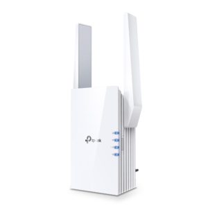 RANGE EXTENDER TP-LINK wireless 1800Mbps, 1 port Gigabit, 2 antene externe, 2.4 / 5Ghz dual band, Wi-Fi 6, „RE605X” (include TV 1.75lei)