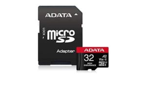CARD MicroSD ADATA, 32 GB, MicroSDXC, clasa 10, standard UHS-I U3, „AUSDH32GUI3V30SHA2” (include TV 0.03 lei)