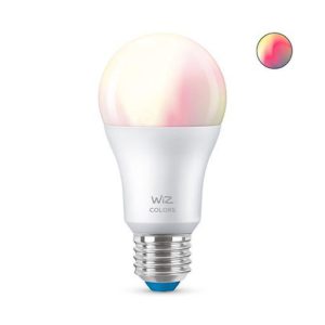 BEC smart LED Philips, soclu E27, putere 8W, forma clasic, lumina multicolora, alimentare 220 – 240 V, „000008718699787059” (include TV 0.60 lei)