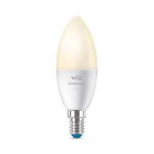 BEC smart LED Philips, soclu E14, putere 4.9W, forma lumanare, lumina alb calda, alimentare 220 – 240 V, „000008718699786212” (include TV 0.60 lei)