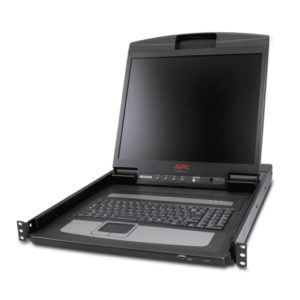 CONSOLA management pt server APC, ecran LCD , tastatura, mouse, 665 x 44 x 482 mm, „AP5719”