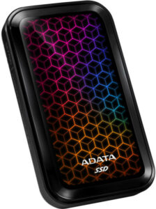 SSD. extern ADATA SE770G, 512GB, USB 3.2 Type-C, R/W: 1000/800 MB/s, negru, „ASE770G-512GU32G2B” (include TV 0.18lei)