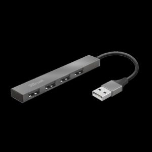 Trust Halyx Aluminium 4 Mini USB Hub „TR-23786” (include TV 0.8lei)