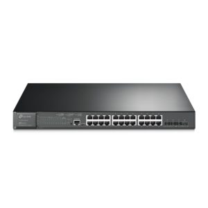 Switch cu management L2 TP-Link, 24 Porturi Gigabit, 4 x SFP+ Gigabit „TL-SG3428XMP” (include TV 1.75lei)