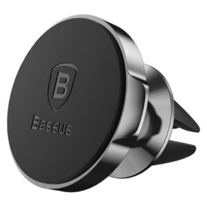 SUPORT AUTO Baseus Small Ears pt. SmartPhone, fixare grila ventilatie, unghi reglabil, negru „SUER-A01” – 6953156253025