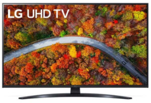 LED TV LG, 108 cm/ 43 inch, Smart TV | Internet TV, ecran plat, rezolutie 4K UHD 3840 x 2160, boxe 20 W, „43UP81003LA” (include TV 14 lei)