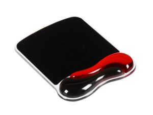 MOUSE pad KENSINGTON Duo Gel, suport ergonomic pentru incheietura mainii, cu gel, rosu/negru, „62402”