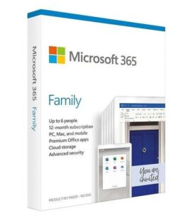 MICROSOFT 365 FAMILY/ENG P8 „6GQ-01556”
