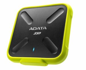 SSD. extern ADATA SD700, 1TB, USB 3.2 gen 1, R/W: 440/430 MB/s, galben, „ASD700-1TU31-CYL” (include TV 0.18lei)