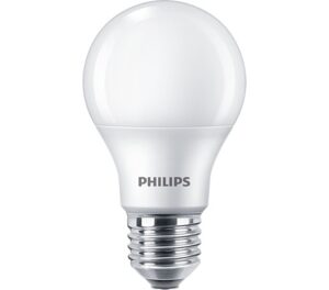 SET 4 becuri LED Philips, soclu E27, putere 9W, forma oval, lumina alb rece, alimentare 220 – 240 V, „000008718699718077” (include TV 2.4lei)