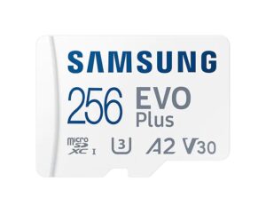 Card memorie Samsung MB-MC256KA/EU, Micro-SDXC, EVO Plus (2021), 256GB, „MB-MC256KA/EU”(include TV 0.03 lei)