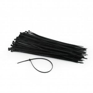TILE prindere cablu GEMBIRD, 100pcs., 250*3.6 mm, din Nylon, rezistent UV, black, „NYTFR-250×3.6”