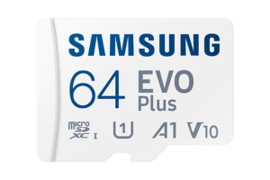 Card memorie Samsung MB-MC64KA/EU, Micro-SDXC, EVO Plus (2021), 64GB, „MB-MC64KA/EU”(include TV 0.03 lei)