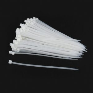 TILE prindere cablu GEMBIRD, 100pcs., 150*3.2 mm, din Nylon, white, „NYT-150/25”