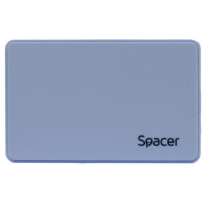 RACK extern SPACER, pt HDD/SSD, 2.5 inch, S-ATA, interfata PC USB 3.0, plastic, Bleu, „SPR-25612BL” (include TV 0.8lei)