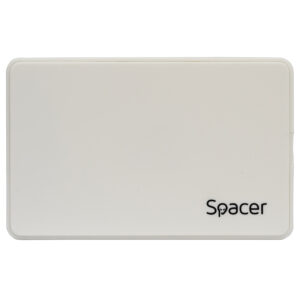 RACK extern SPACER, pt HDD/SSD, 2.5 inch, S-ATA, interfata PC USB 3.0, plastic, Alb, „SPR-25612W” (include TV 0.8lei)