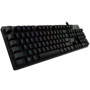 LOGITECH G512 CARBON LIGHTSYNC RGB Mechanical Gaming Keyboard with GX Brown switches-CARBON-US INTL-USB „920-009352” (include TV 0.8 lei)