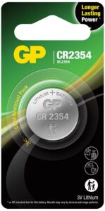 Baterie GP Batteries, butoni (CR2354) 3V lithium, blister 1 buc. „GPCR2354E-2CPU1” „GPPBL2354001” (include TV 0.01 lei)