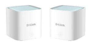MESH D-LINK Wi-Fi 6, wireless, router AX1500, pt interior, 1500 Mbps, port LAN Gigabit, WAN Gigabit, 2.4 GHz | 5 GHz, antena interna x 4, standard 802.11ax, 2-pack „M15-2”