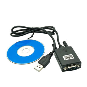 ADAPTOR USB SPACER, USB 2.0 (T) la Serial DB9M (9-pin)(RS232)(T), cu cablu 30cm, negru, „SPA-USB-RS232” (include TV 0.06 lei)