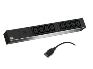 BM IT PDU power strip 8 x C13,10A micro „BM-333.540” (include TV 3.50 lei)