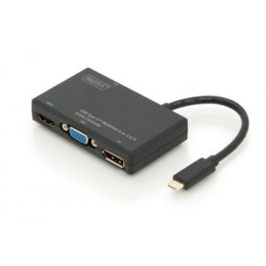 DIGITUS USB Type-C 4in1 Multiport Video Converter „DA-70848”